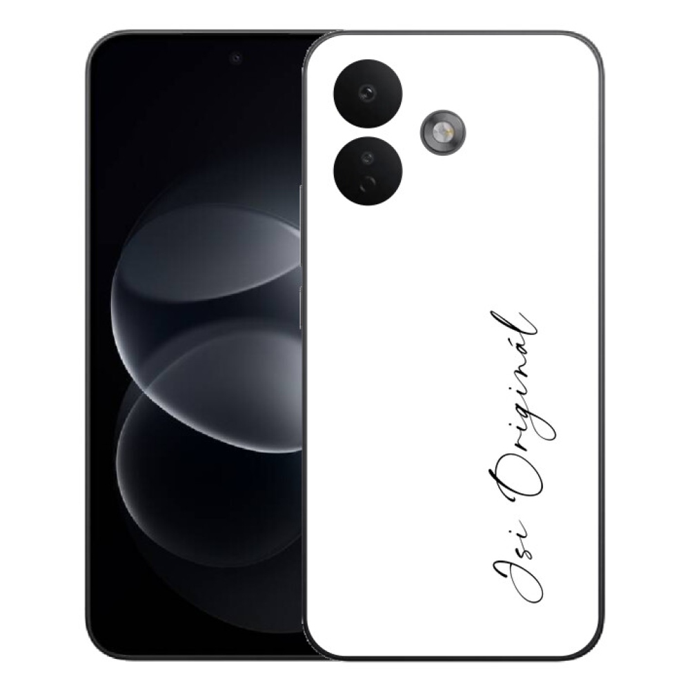 mmCase gél tok a Xiaomi Redmi Note 17 Pro 5G-hez – eredeti, fehér háttérrel
