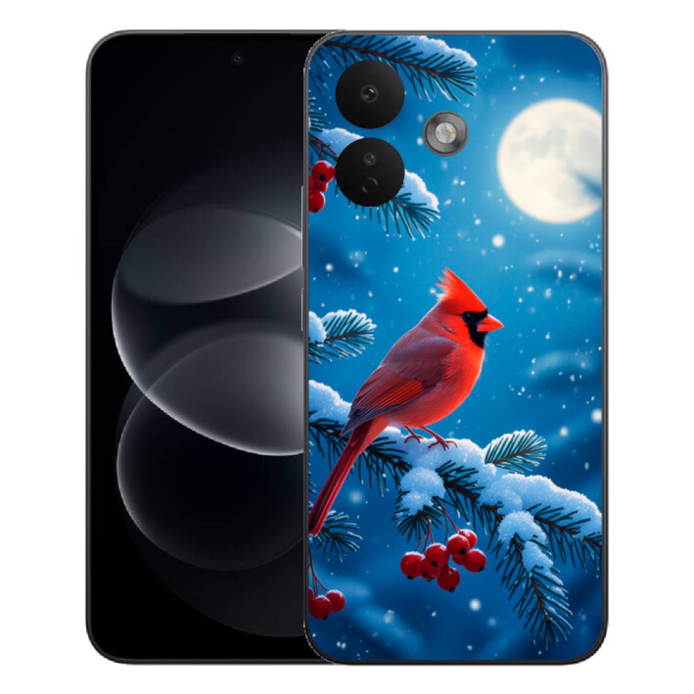 mmCase gél tok a Xiaomi Redmi Note 17 Pro 5G-hez – kardinális piros