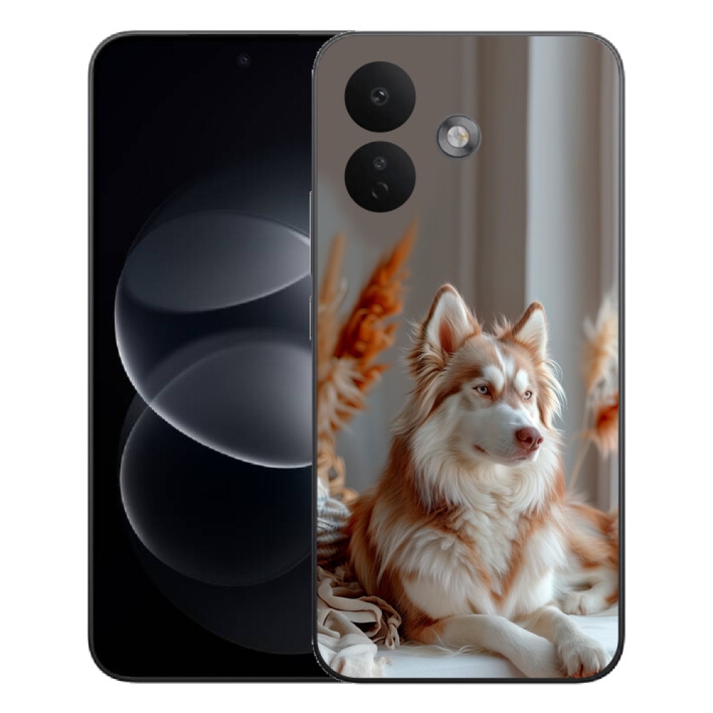 mmCase géltok a Xiaomi Redmi Note 17 Pro 5G-hez – nyugodt szibériai husky