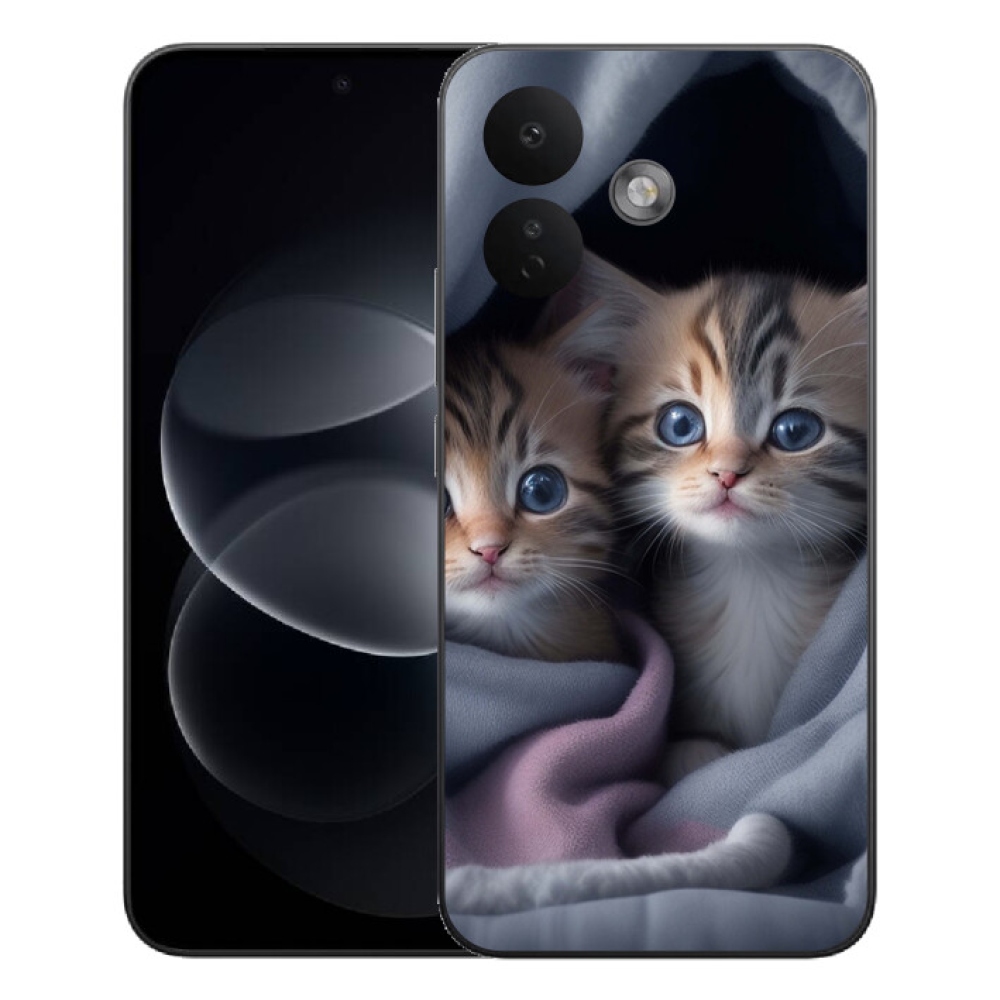 mmCase géltok a Xiaomi Redmi Note 17 Pro 5G-hez – macska-duó 2