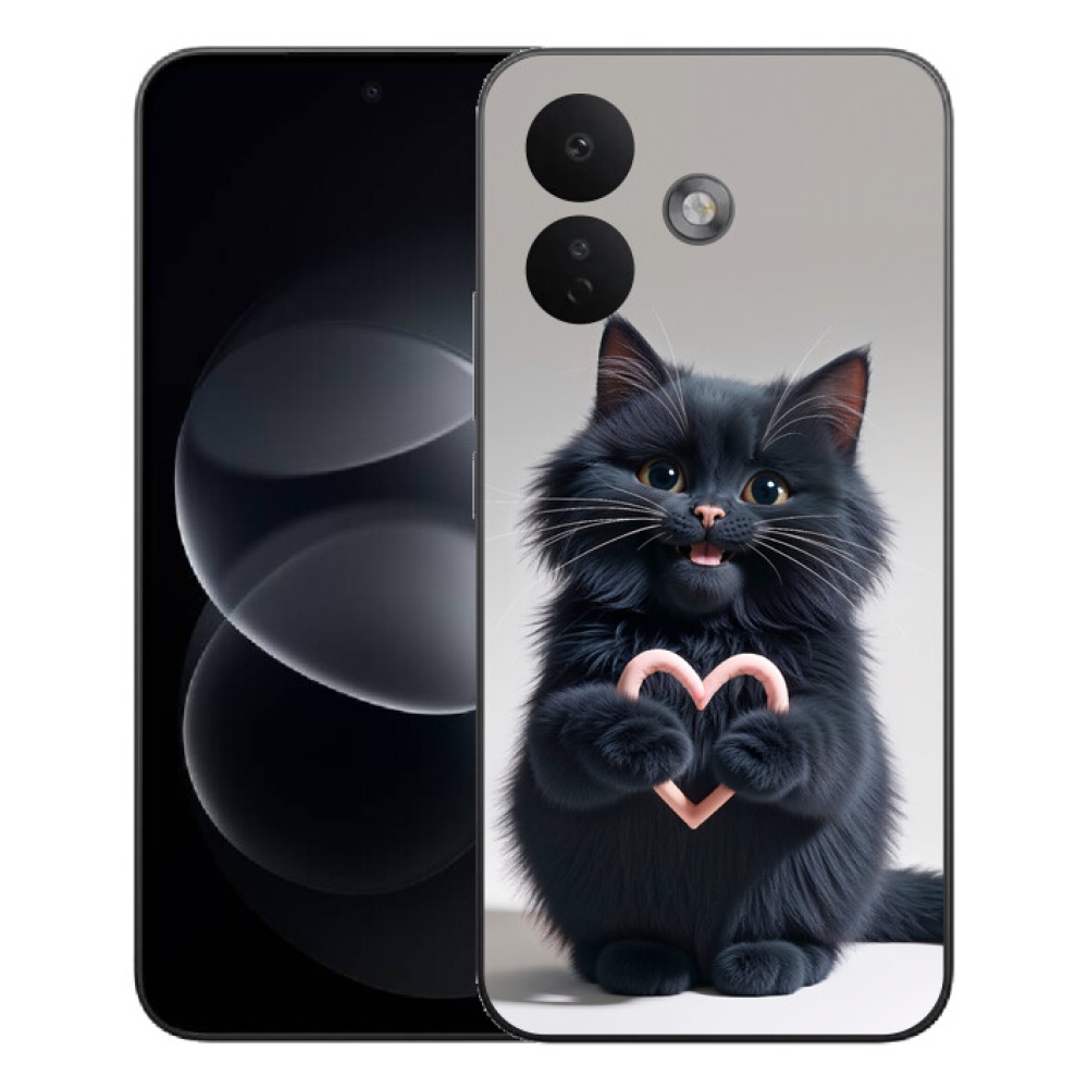 mmCase gél tok a Xiaomi Redmi Note 17 Pro 5G-hez – Macska szerelem 3