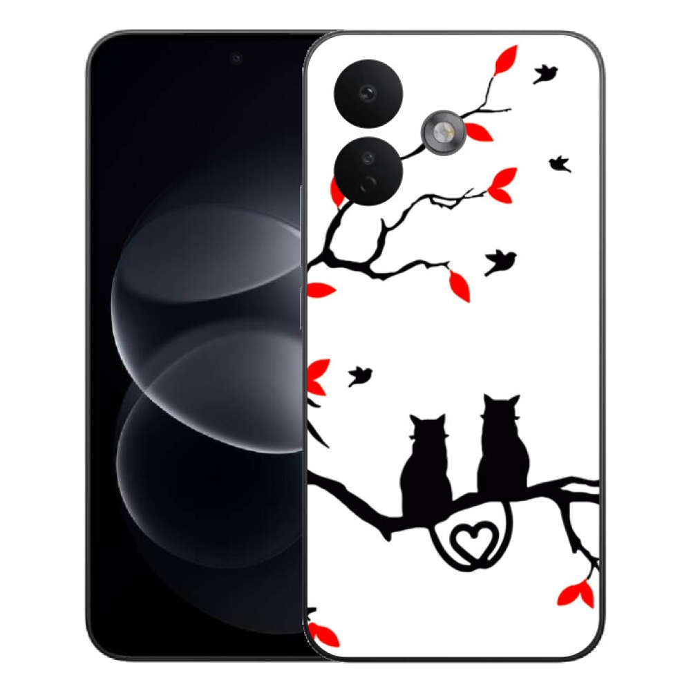 mmCase gél tok a Xiaomi Redmi Note 17 Pro 5G-hez – macskás szerelem