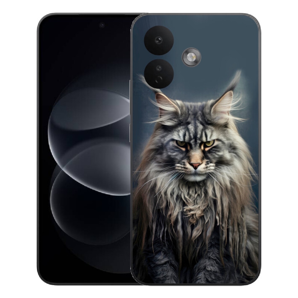 mmCase géltok a Xiaomi Redmi Note 17 Pro 5G-hez – macskás mintázat 4