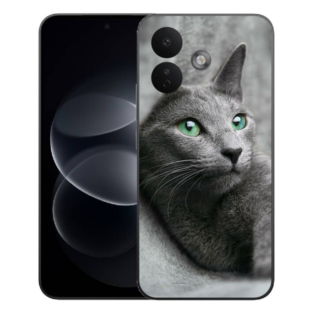 mmCase gél tok a Xiaomi Redmi Note 17 Pro 5G-hez – macska 2