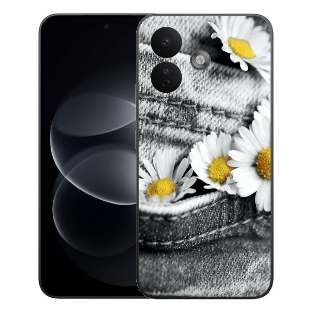 mmCase gél tok a Xiaomi Redmi Note 17 Pro 5G-hez – margaréták