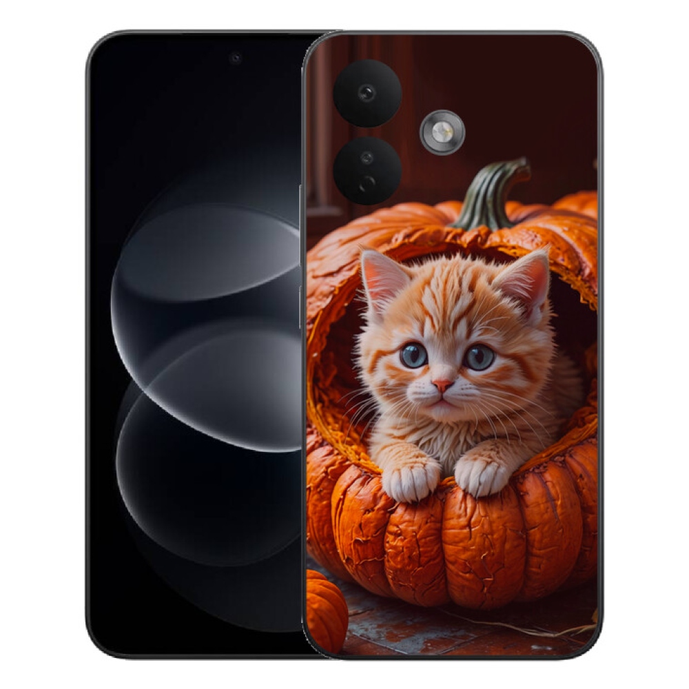 mmCase géltok a Xiaomi Redmi Note 17 Pro 5G-hez – cica és sütőtök 2