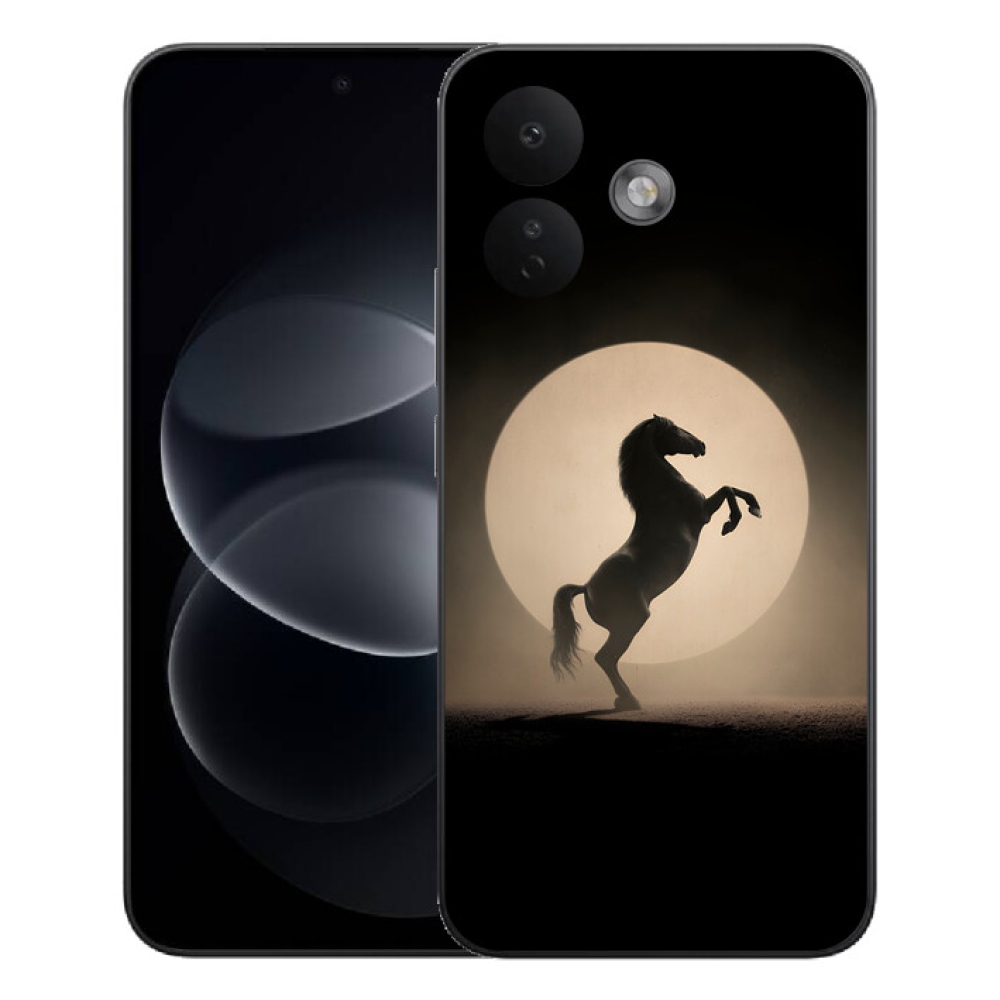 mmCase géltok a Xiaomi Redmi Note 17 Pro 5G-hez – ló sziluettje