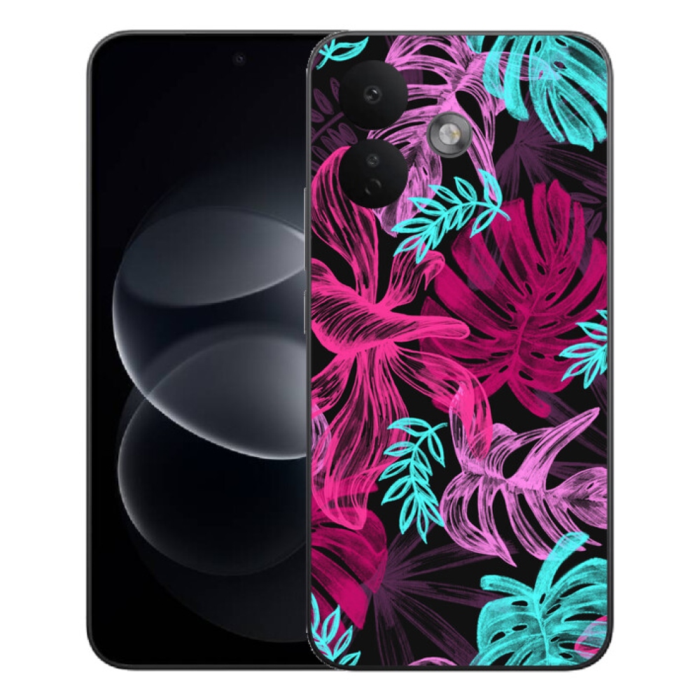 mmCase gél tok a Xiaomi Redmi Note 17 Pro 5G-hez – virágok 1
