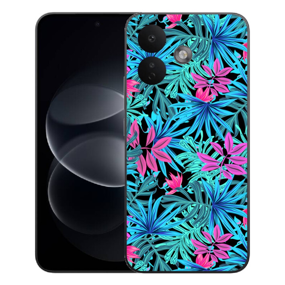 mmCase gél tok a Xiaomi Redmi Note 17 Pro 5G-hez – virágok 3