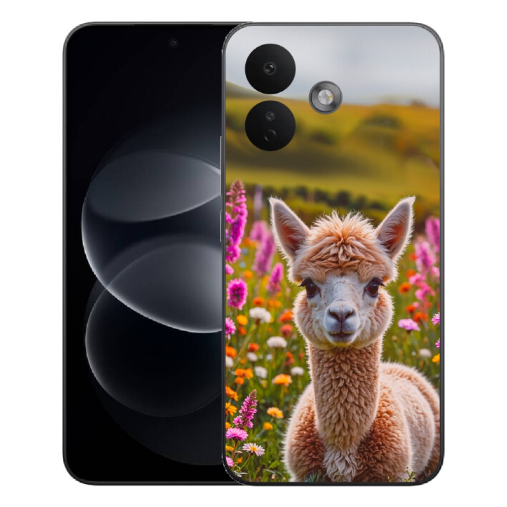 mmCase gél tok a Xiaomi Redmi Note 17 Pro 5G-hez – láma a réten