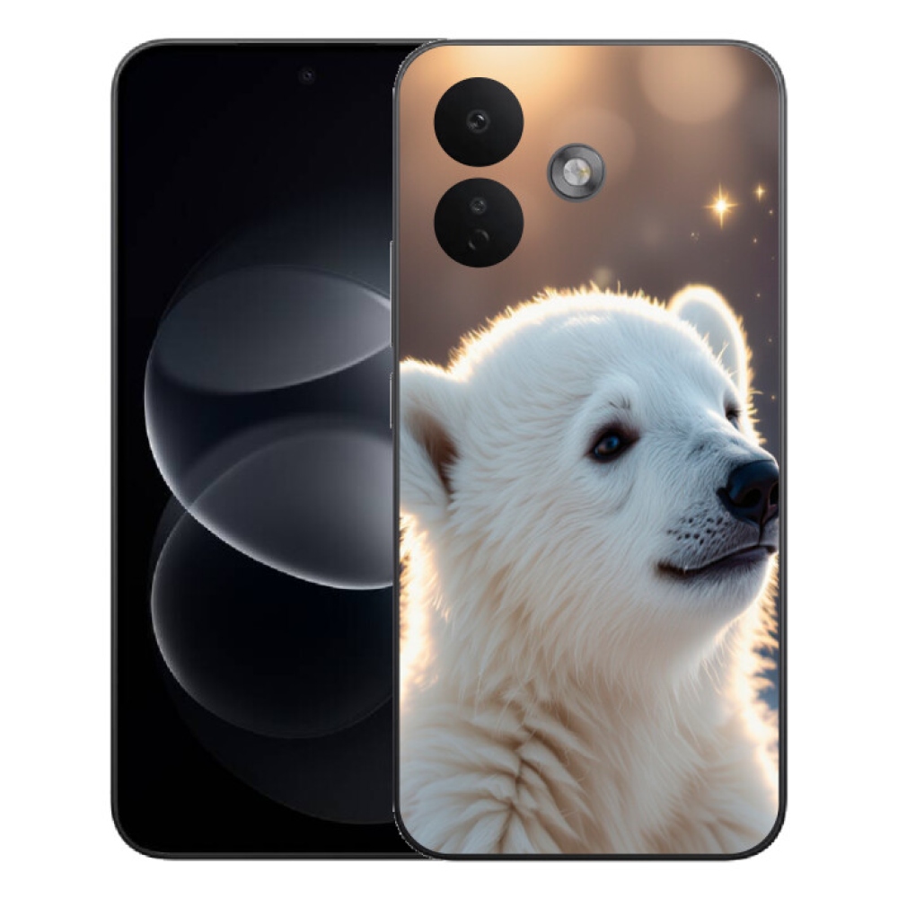 mmCase gél tok a Xiaomi Redmi Note 17 Pro 5G-hez – jegesmedve
