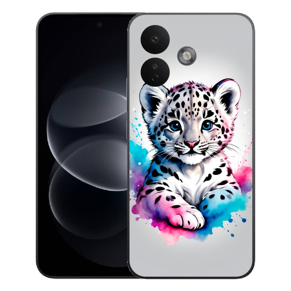 mmCase gél tok a Xiaomi Redmi Note 17 Pro 5G-hez – leopárdkölyök