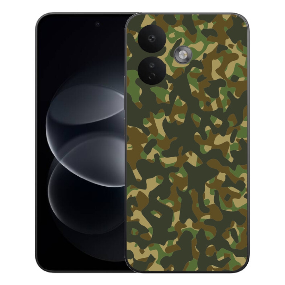 mmCase gél tok a Xiaomi Redmi Note 17 Pro 5G-hez – kamuflázs mintás 1