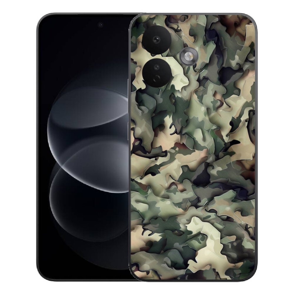 mmCase gél tok a Xiaomi Redmi Note 17 Pro 5G-hez – kamuflázs mintás 9