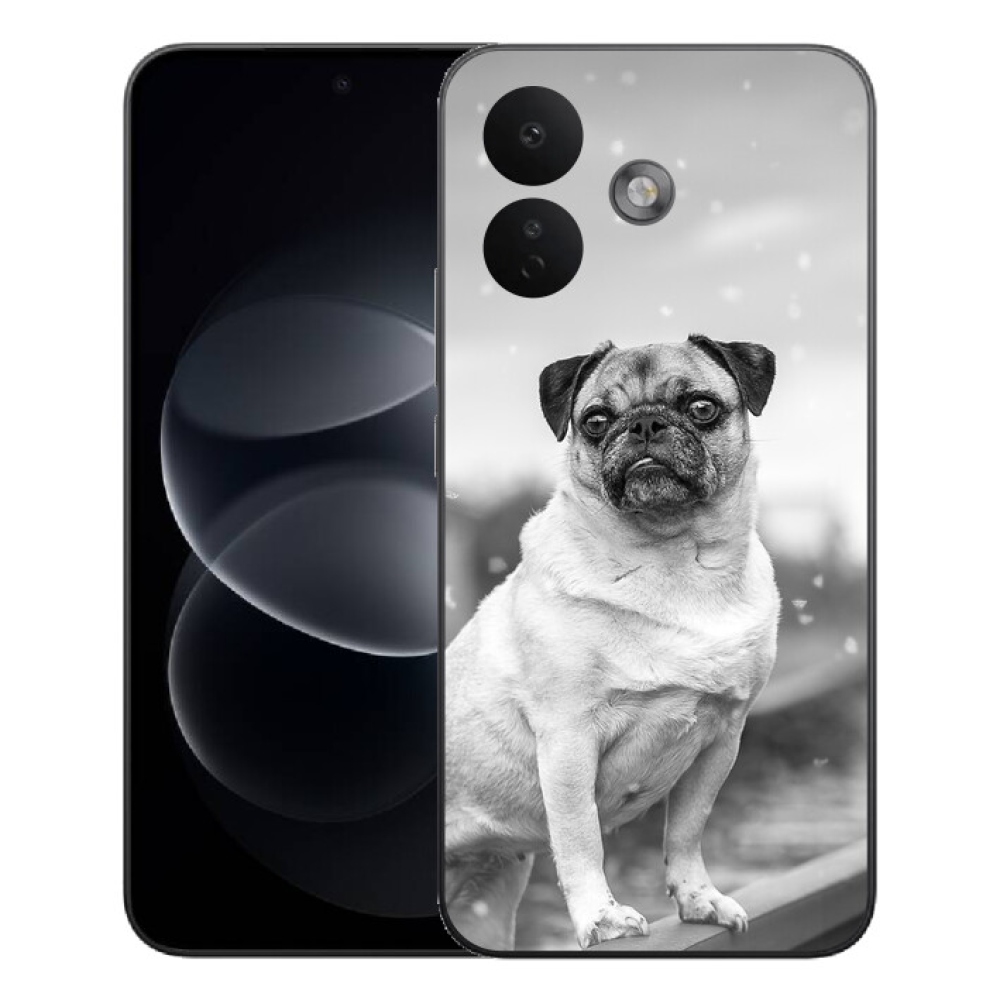 mmCase gél tok a Xiaomi Redmi Note 17 Pro 5G-hez – mops