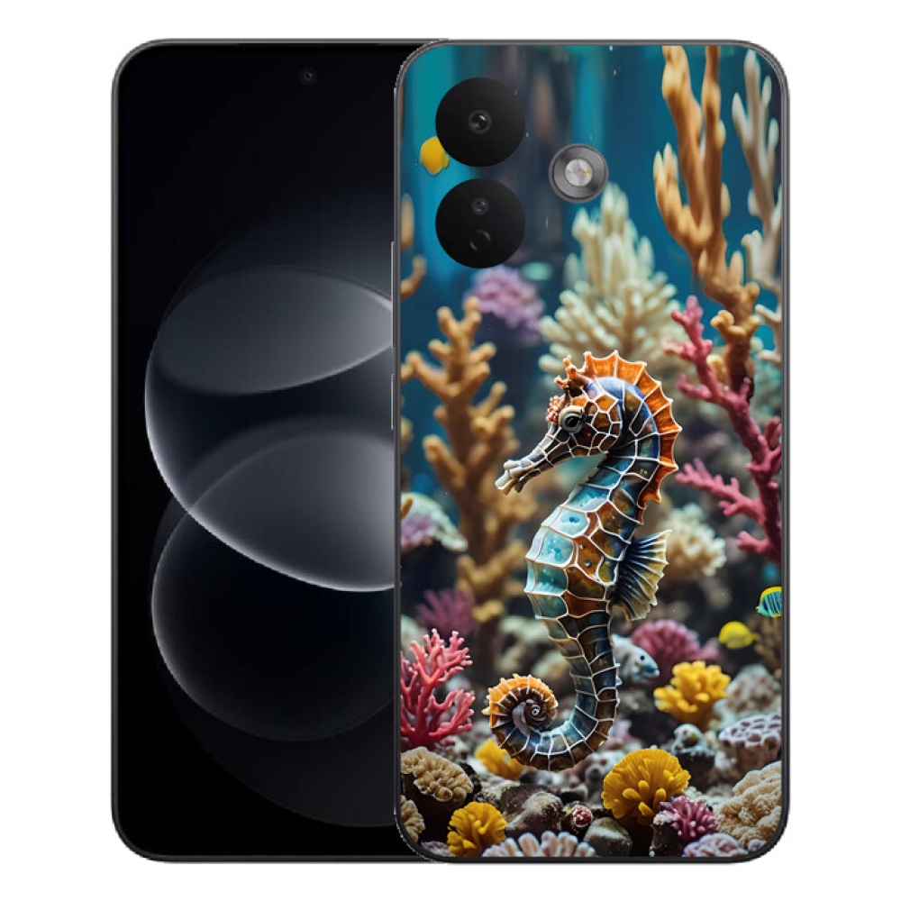 mmCase gél tok a Xiaomi Redmi Note 17 Pro 5G-hez – tengeri csikóhal 2