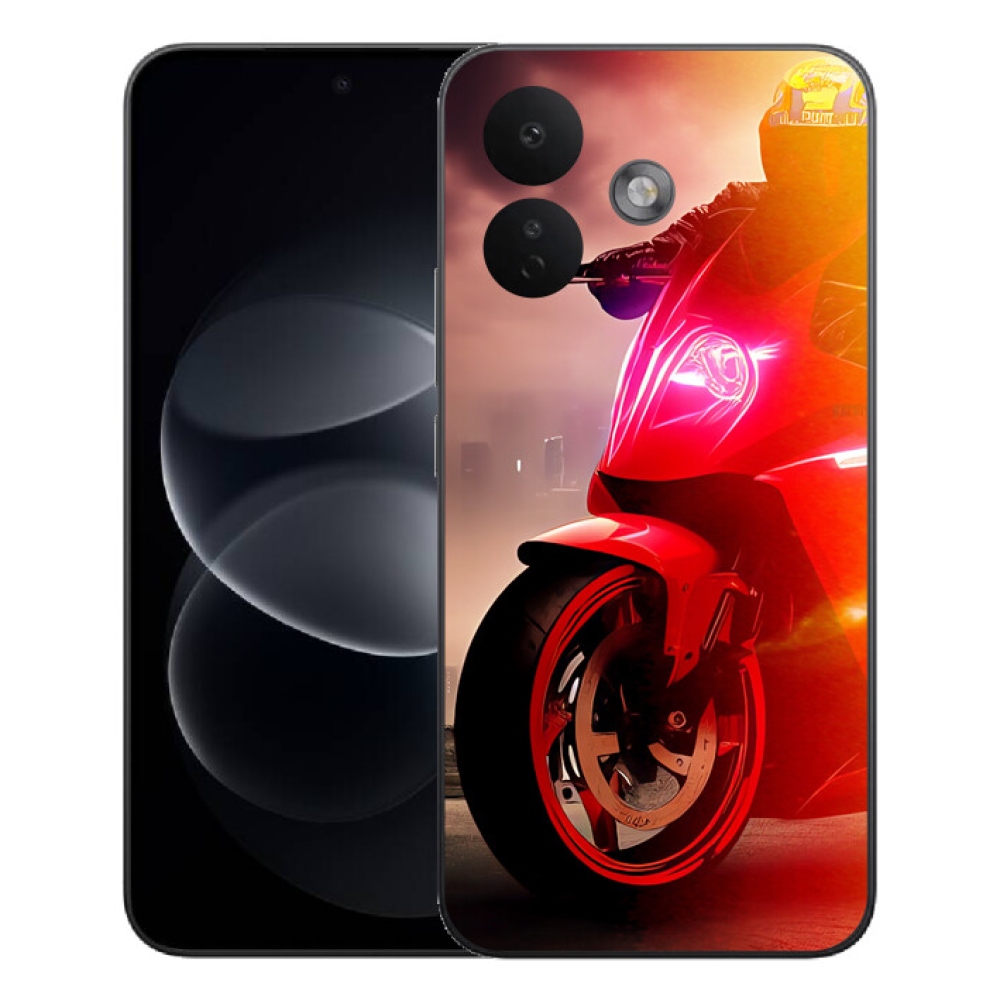 mmCase géltok a Xiaomi Redmi Note 17 Pro 5G-hez – motoros motívummal