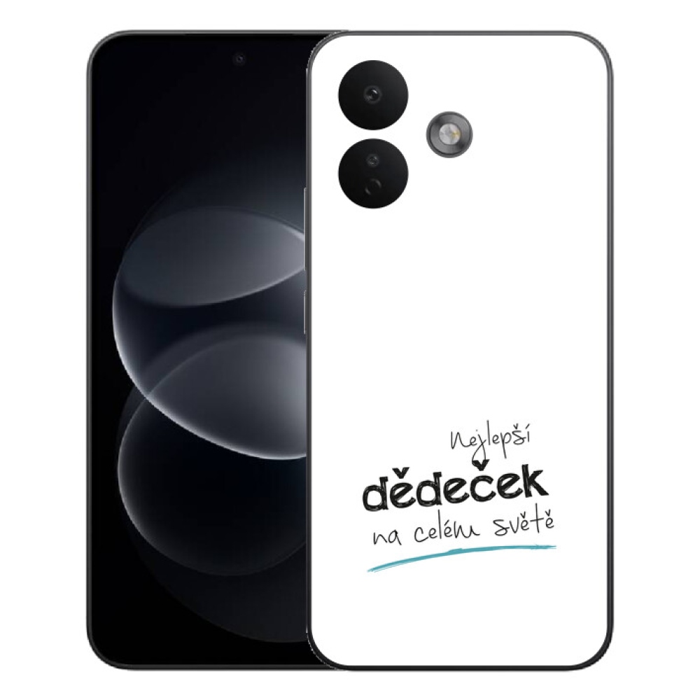 mmCase géltok a Xiaomi Redmi Note 17 Pro 5G-hez – a legjobb „nagypapa” 3 fehér háttérrel