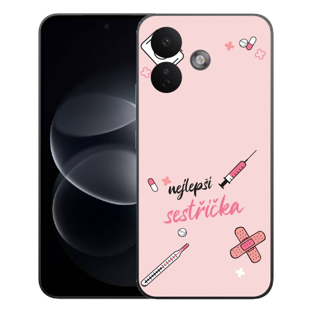mmCase gél tok a Xiaomi Redmi Note 17 Pro 5G-hez – a rózsaszín háttér legjobb kiegészítője