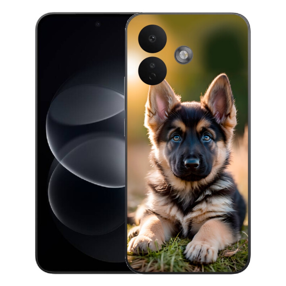 mmCase gél tok a Xiaomi Redmi Note 17 Pro 5G-hez – német juhászkutya a természetben