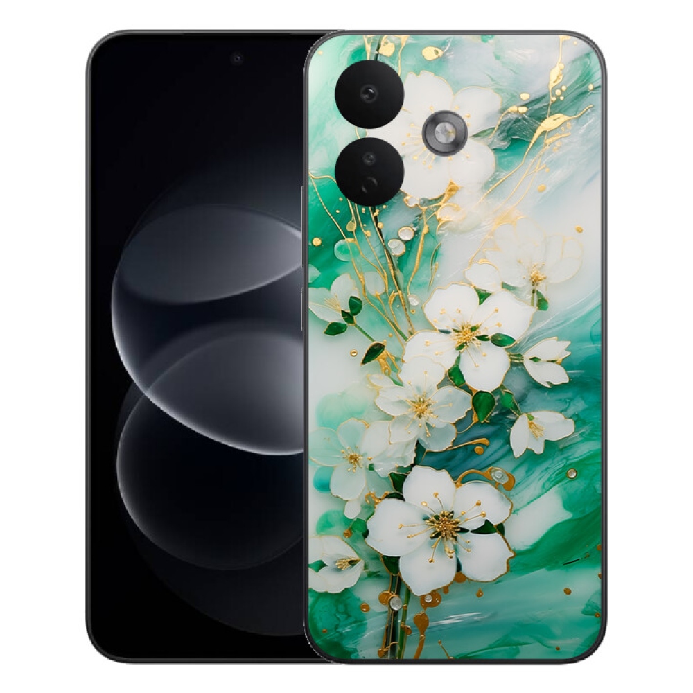 mmCase gél tok a Xiaomi Redmi Note 17 Pro 5G-hez – finom virágok