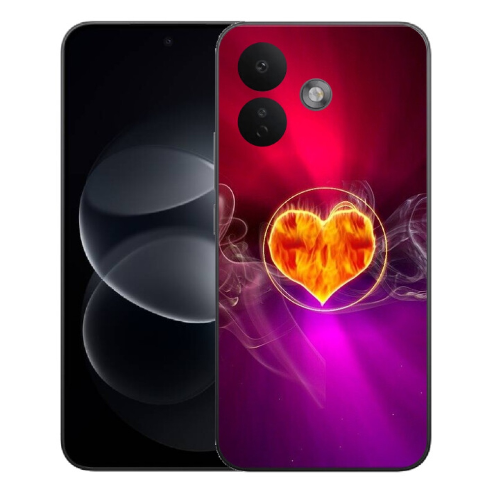 mmCase géltok a Xiaomi Redmi Note 17 Pro 5G-hez – tüzes szív