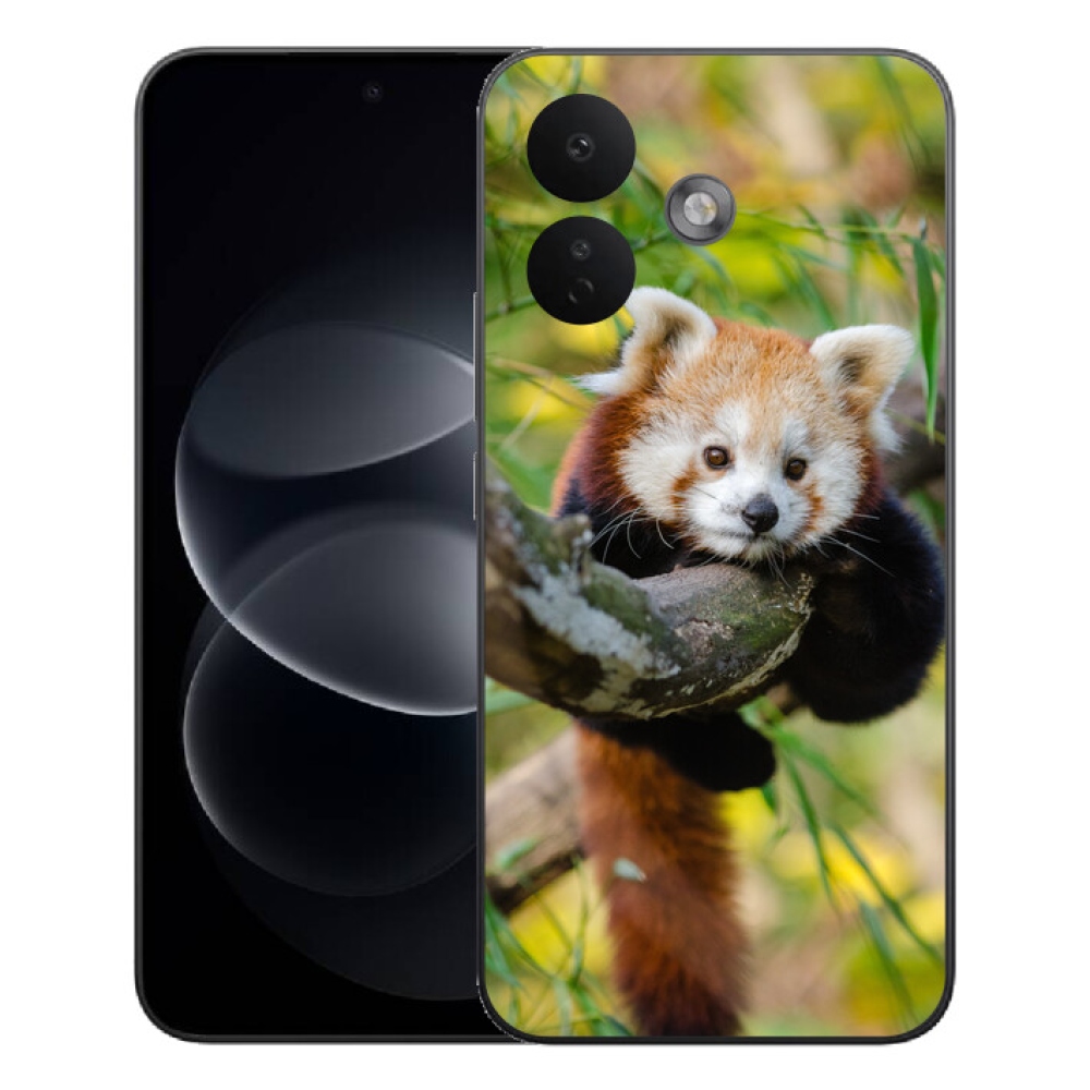 mmCase géltok a Xiaomi Redmi Note 17 Pro 5G-hez – vörös panda