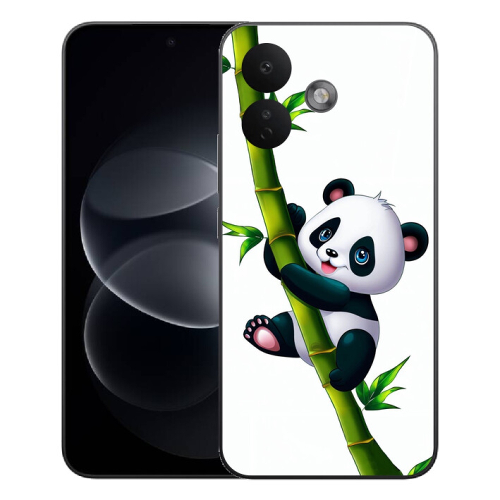 mmCase géltok a Xiaomi Redmi Note 17 Pro 5G-hez – panda bambuszágon