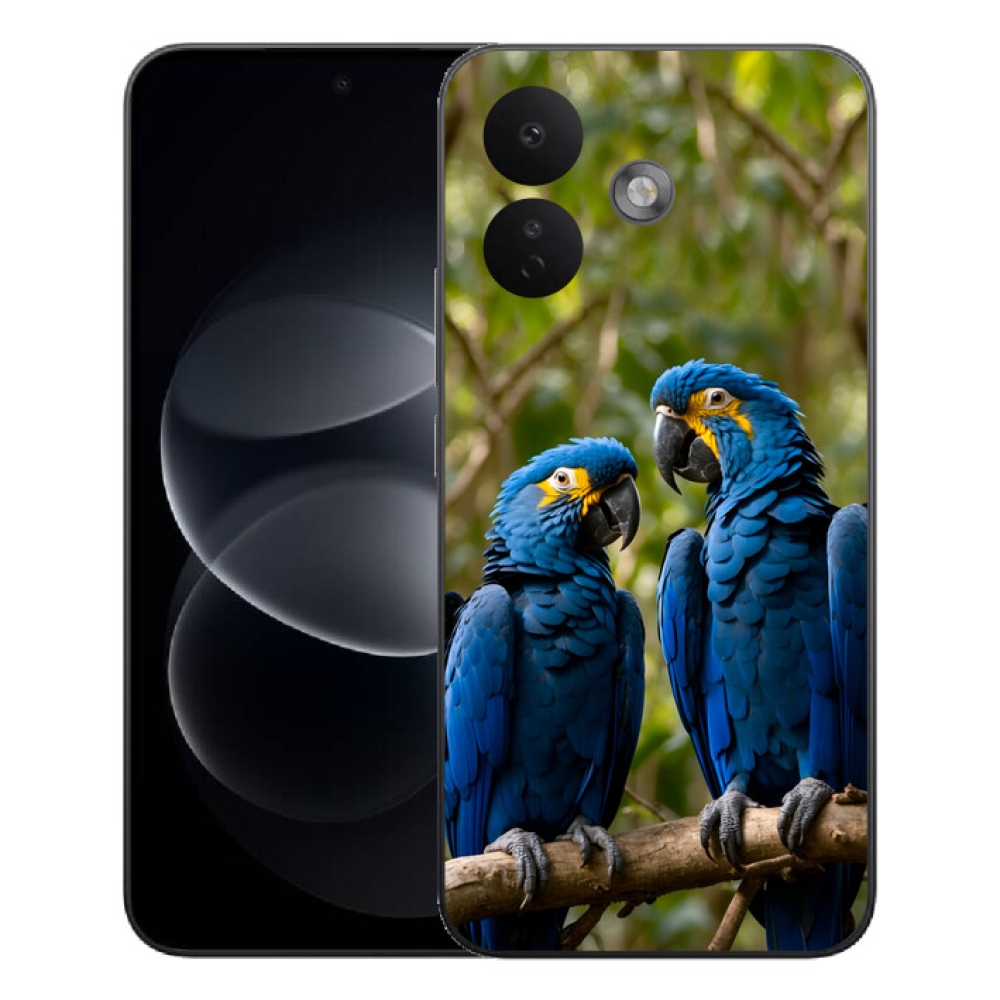 mmCase gél tok a Xiaomi Redmi Note 17 Pro 5G-hez – papagáj-duó