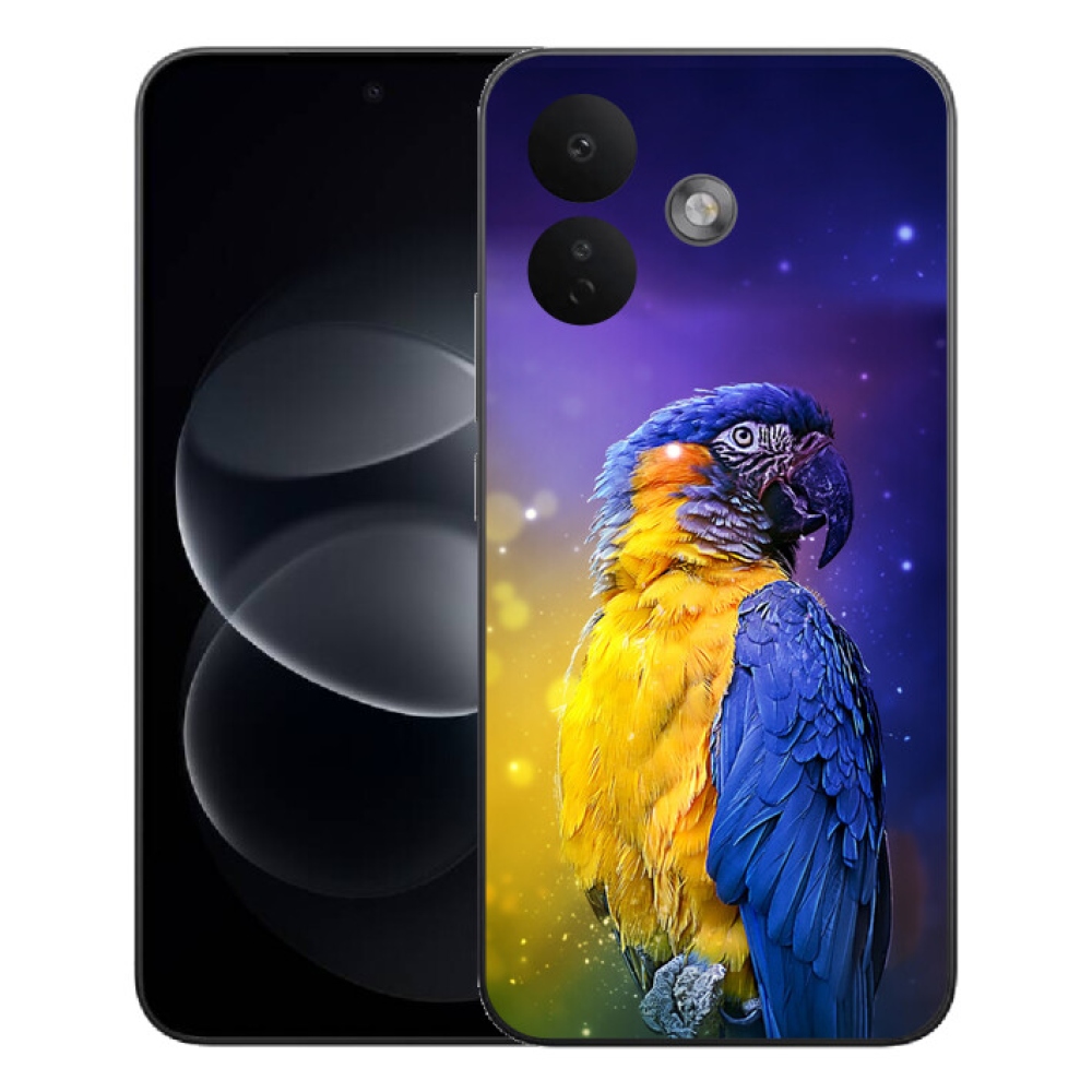 mmCase gél tok a Xiaomi Redmi Note 17 Pro 5G-hez – ara papagáj 1