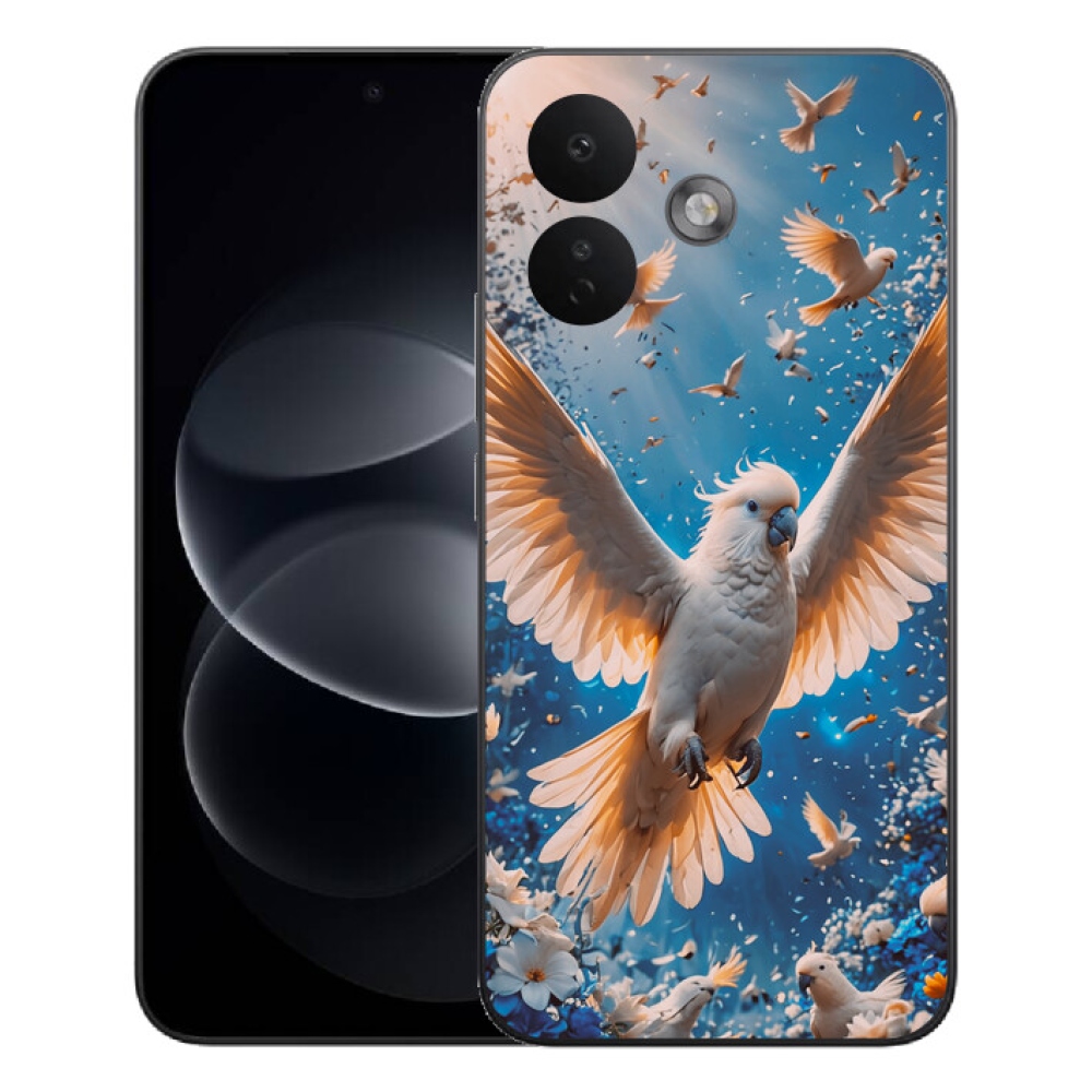 mmCase géltok a Xiaomi Redmi Note 17 Pro 5G-hez – kakadu papagáj