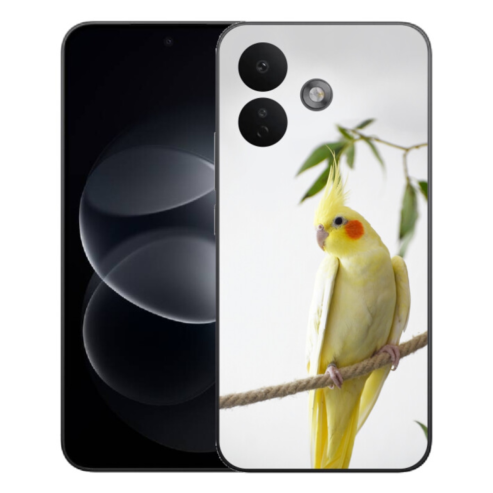 mmCase géltok a Xiaomi Redmi Note 17 Pro 5G-hez – tollas papagáj