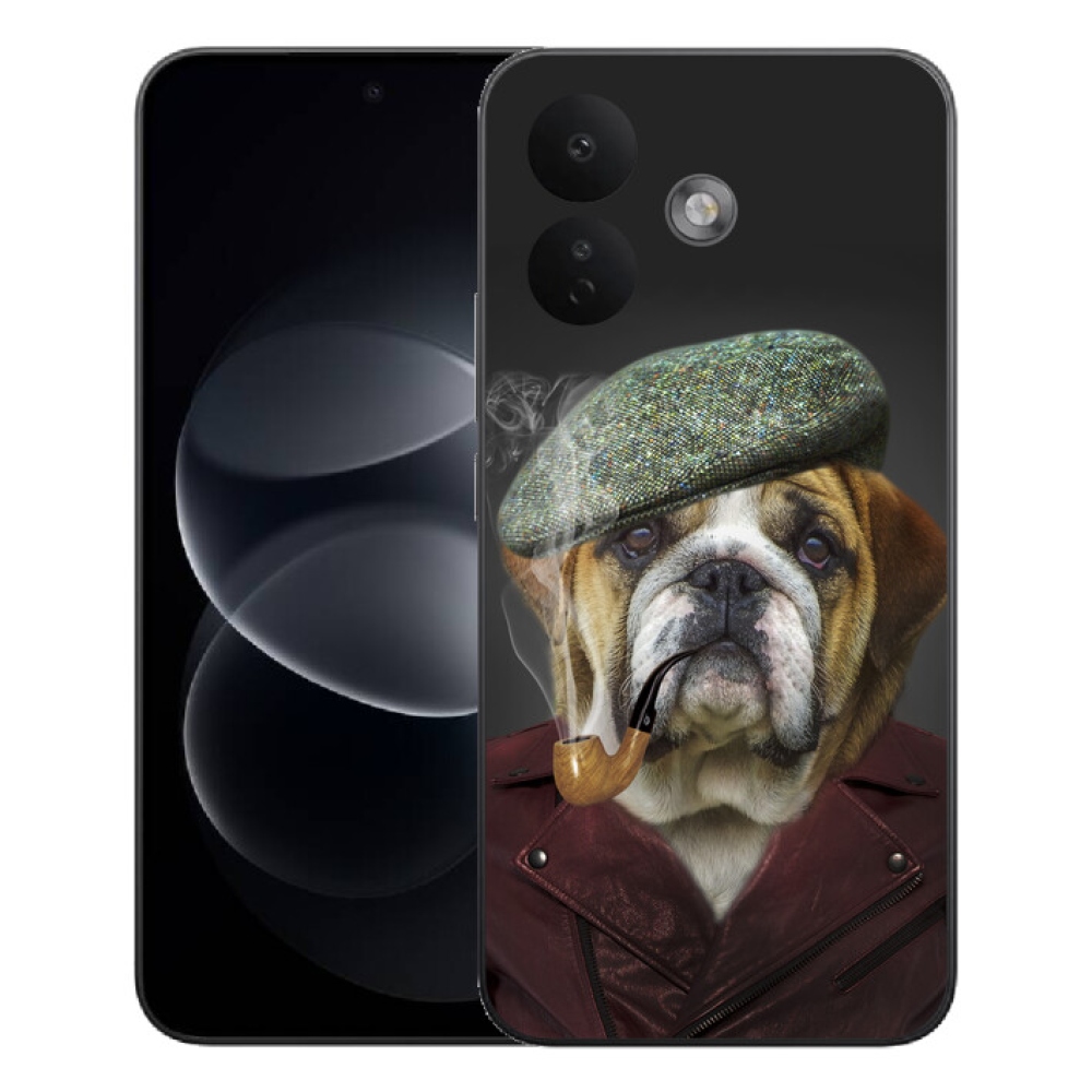 mmCase gél tok a Xiaomi Redmi Note 17 Pro 5G-hez – pipázó kutya