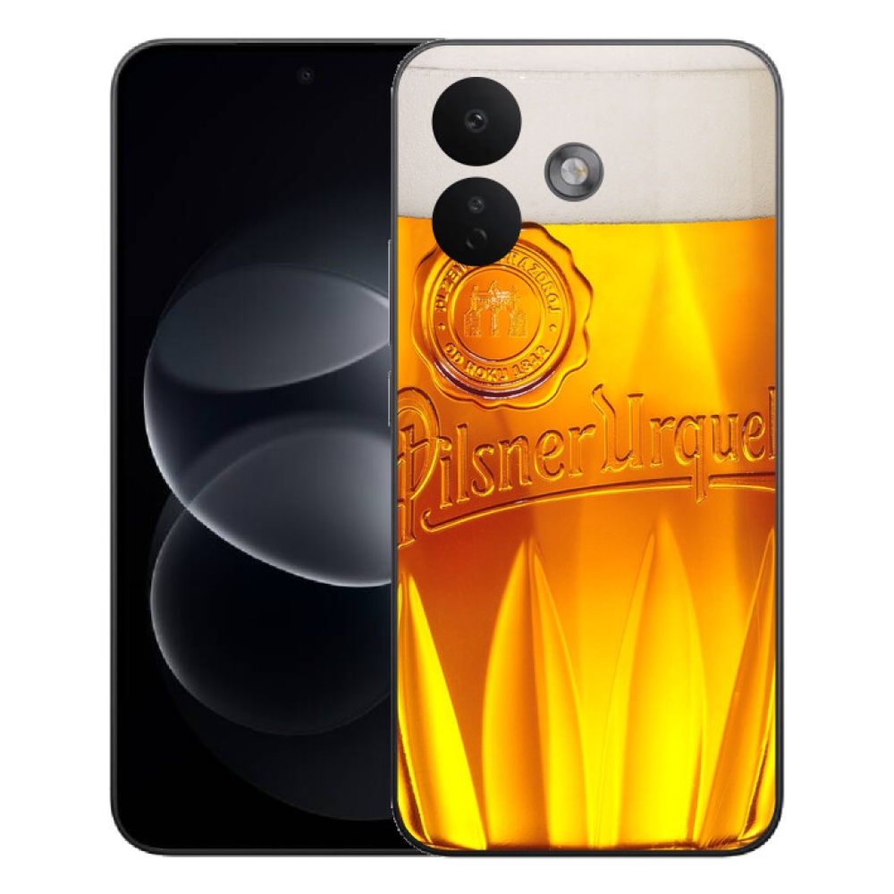 mmCase gél tok a Xiaomi Redmi Note 17 Pro 5G-hez – sörszínű