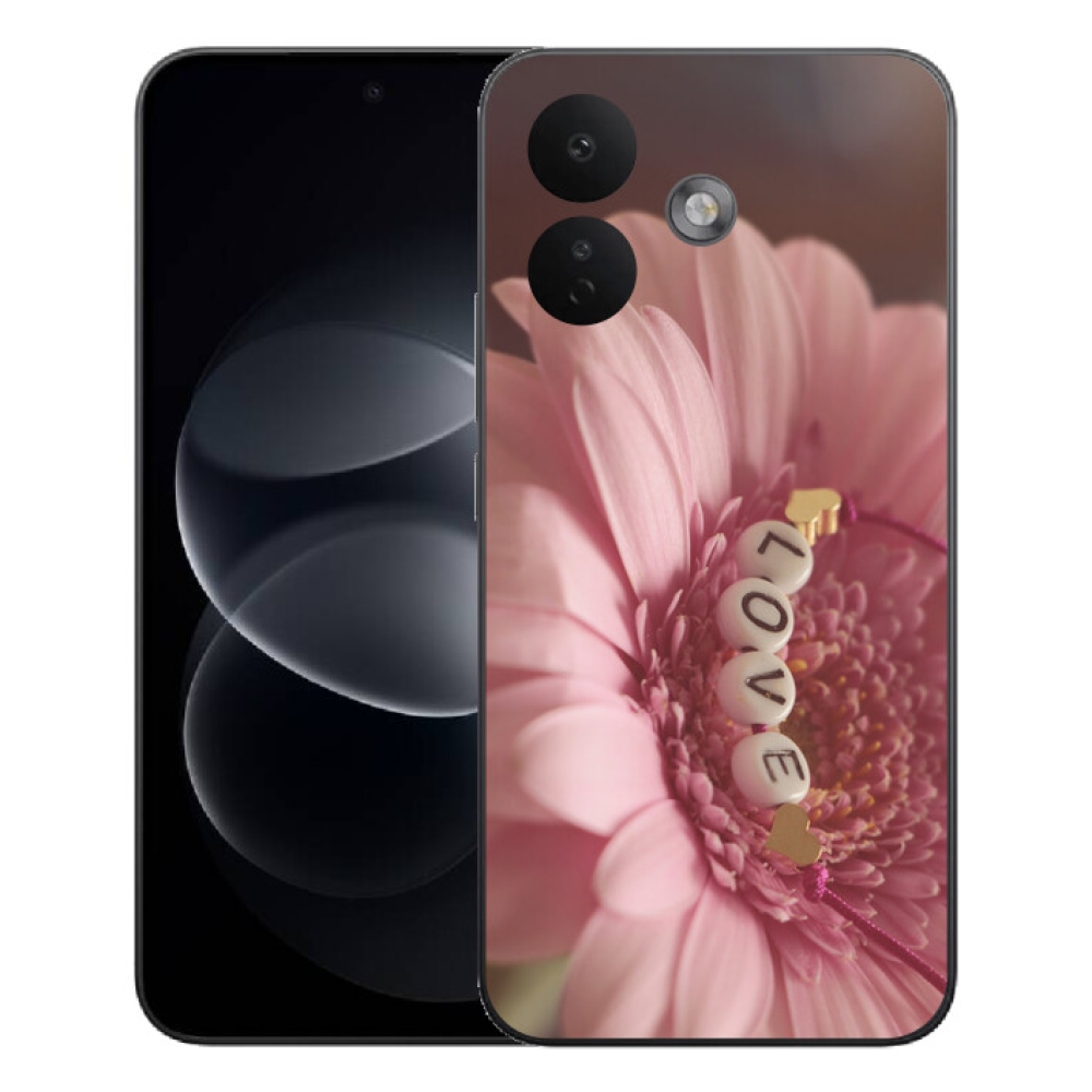 mmCase gél tok a Xiaomi Redmi Note 17 Pro 5G-hez – „love” medál