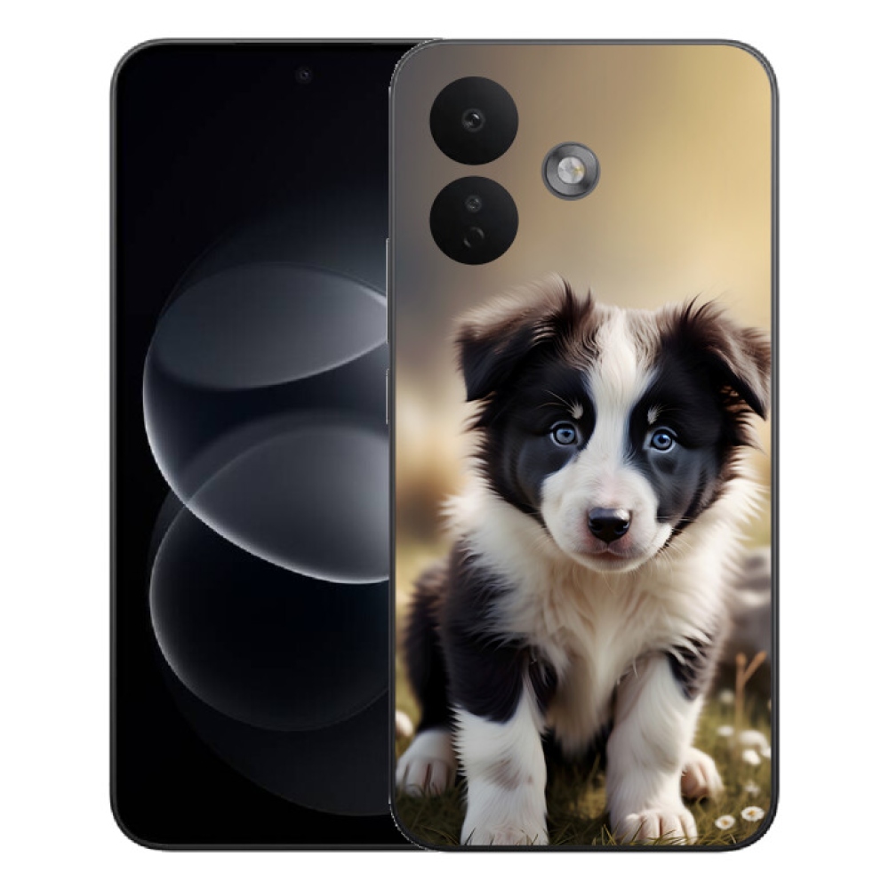 mmCase gél tok a Xiaomi Redmi Note 17 Pro 5G-hez – aranyos border collie