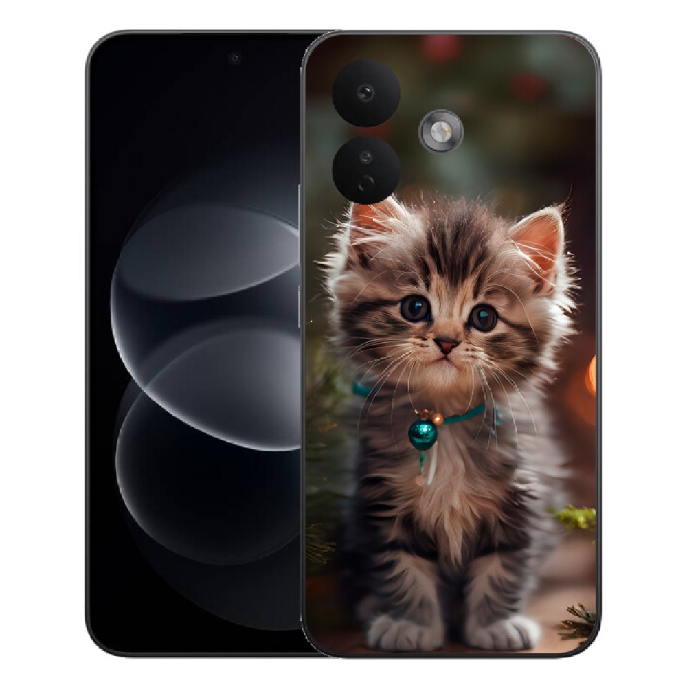 mmCase gél tok a Xiaomi Redmi Note 17 Pro 5G-hez – aranyos cica 11
