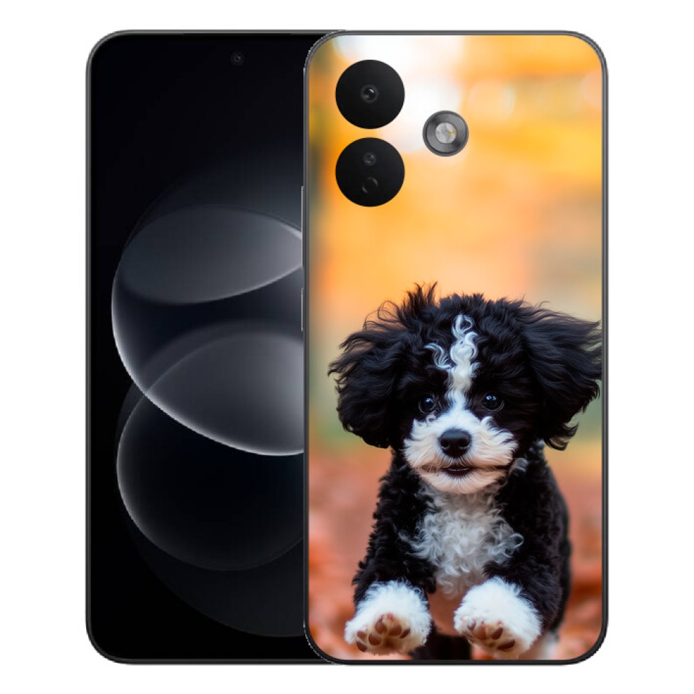 mmCase gél tok a Xiaomi Redmi Note 17 Pro 5G-hez – aranyos kiskutya 2