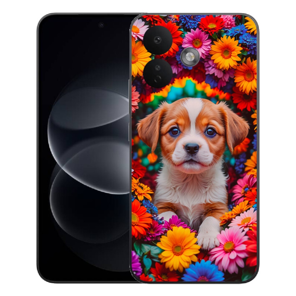 mmCase gél tok a Xiaomi Redmi Note 17 Pro 5G-hez – aranyos kiskutya