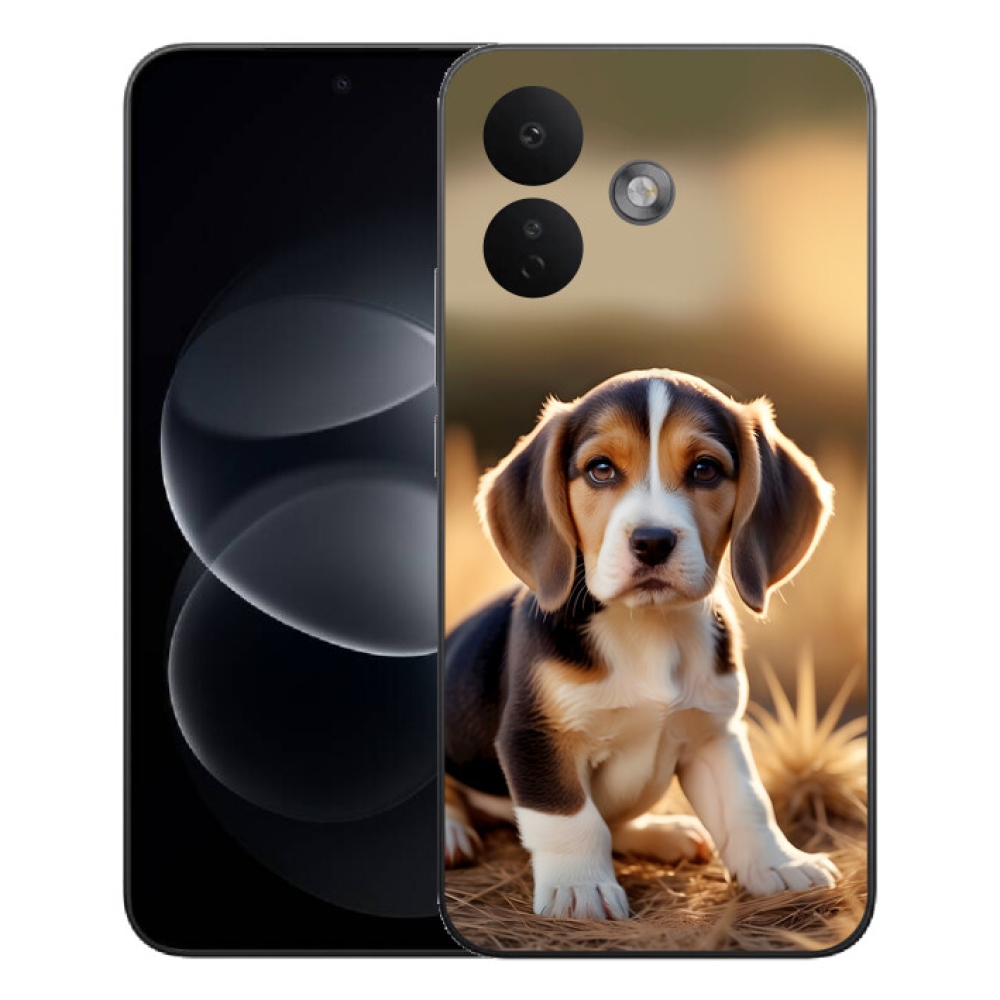 mmCase gél tok a Xiaomi Redmi Note 17 Pro 5G-hez – aranyos beagle