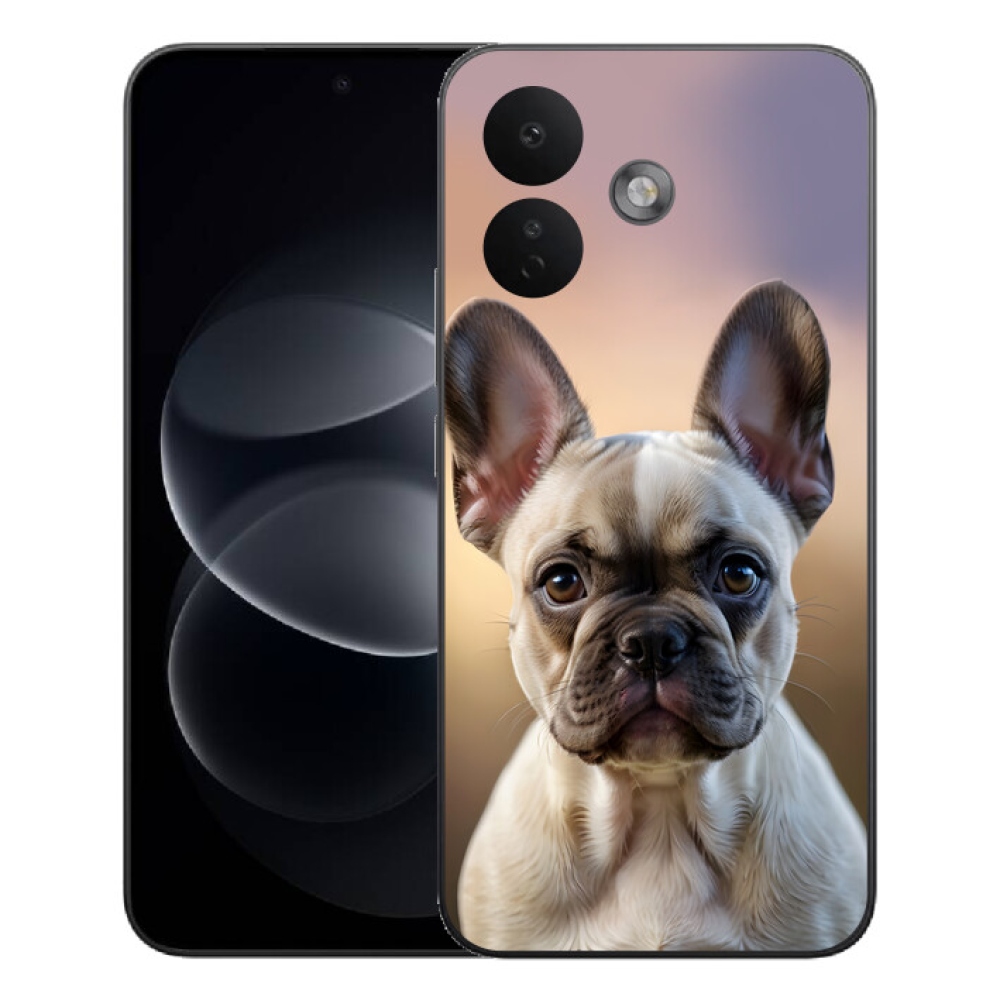 mmCase gél tok a Xiaomi Redmi Note 17 Pro 5G-hez – aranyos francia buldog