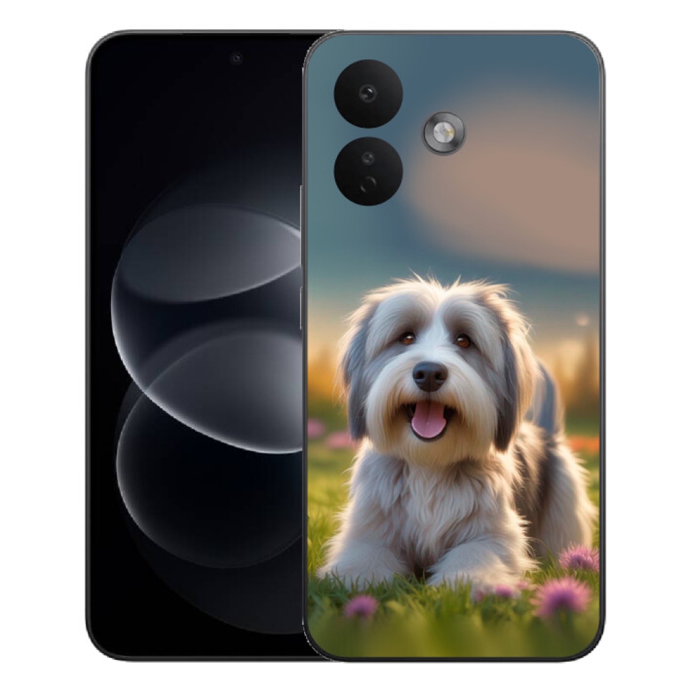 mmCase gél tok a Xiaomi Redmi Note 17 Pro 5G-hez – aranyos havannai kutyus