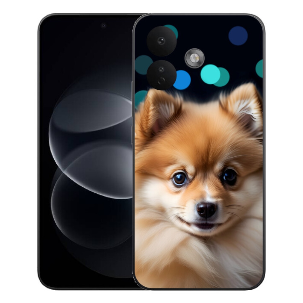 mmCase gél tok a Xiaomi Redmi Note 17 Pro 5G-hez – aranyos pomerániai kutyus