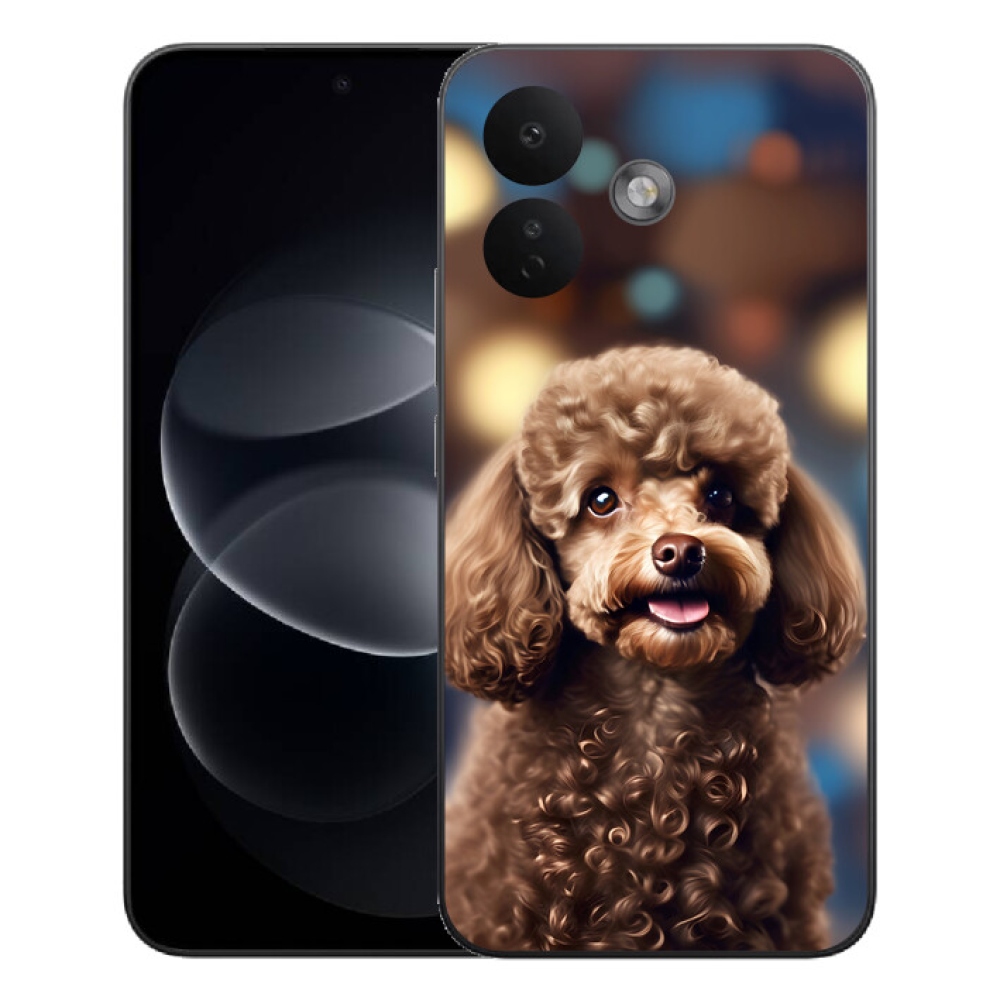 mmCase géltok a Xiaomi Redmi Note 17 Pro 5G-hez – aranyos pudli