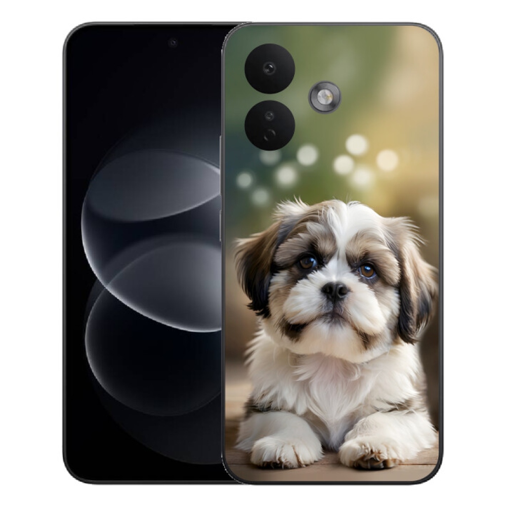 mmCase gél tok a Xiaomi Redmi Note 17 Pro 5G-hez – aranyos shih-tzu