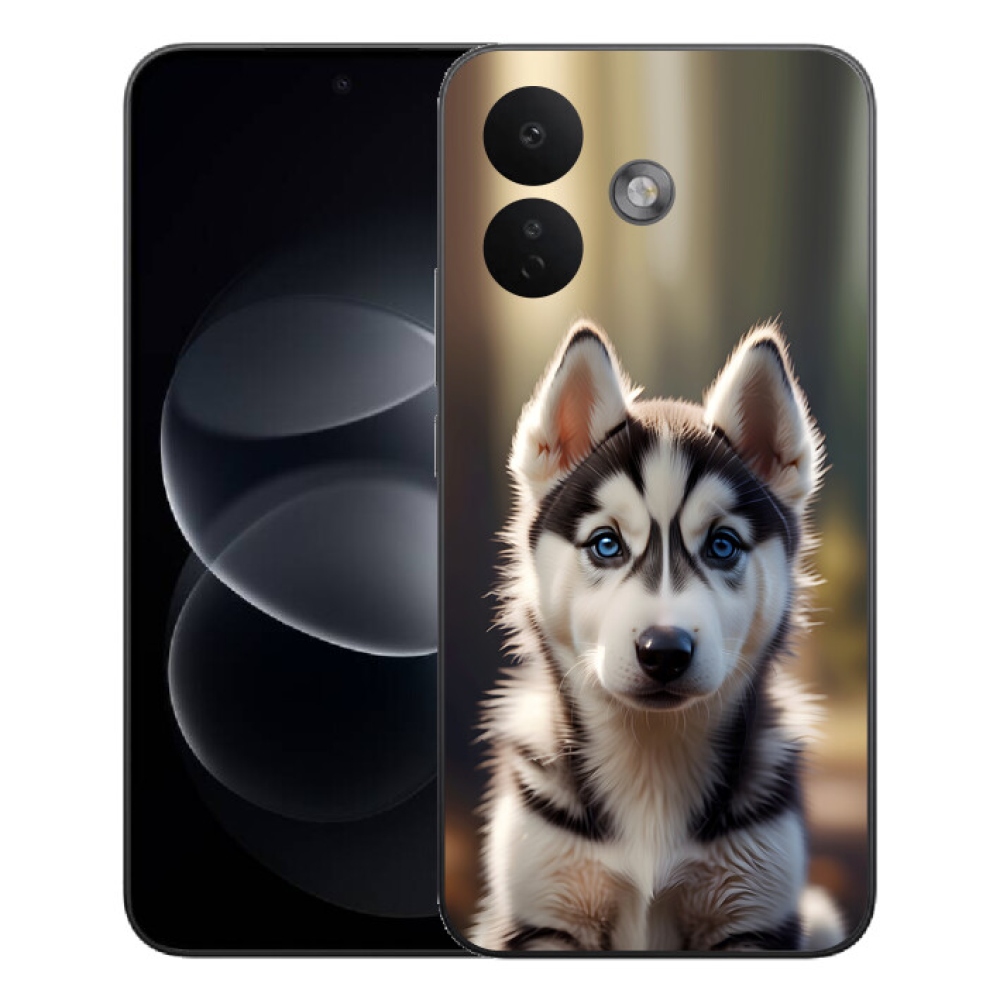 mmCase géltok a Xiaomi Redmi Note 17 Pro 5G-hez – aranyos szibériai husky