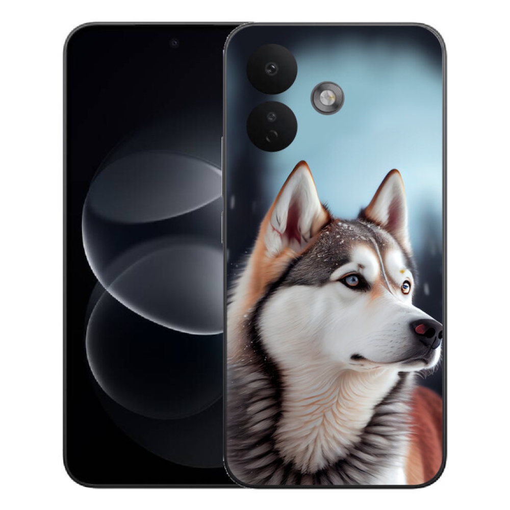 mmCase géltok a Xiaomi Redmi Note 17 Pro 5G-hez – szibériai husky