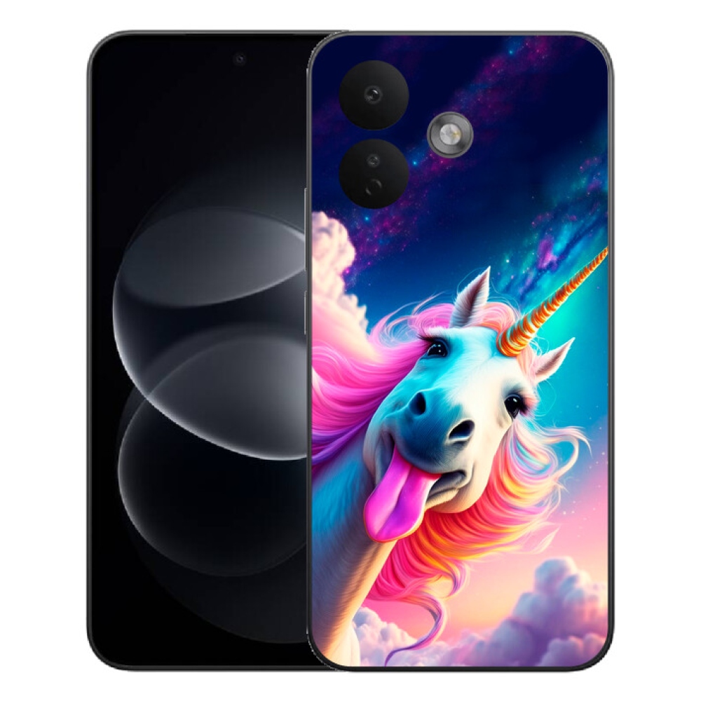 mmCase gél tok a Xiaomi Redmi Note 17 Pro 5G-hez – őrült egyszarvú