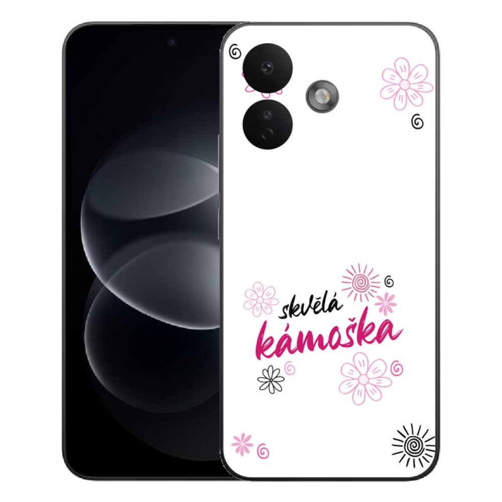 mmCase gél tok a Xiaomi Redmi Note 17 Pro 5G-hez – remek kiegészítő a fehér háttérhez