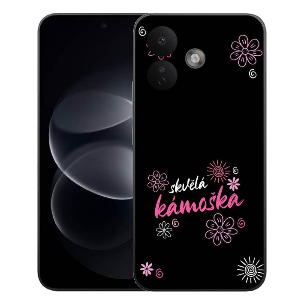 mmCase gél tok a Xiaomi Redmi Note 17 Pro 5G-hez – remek kiegészítő a fekete háttérhez